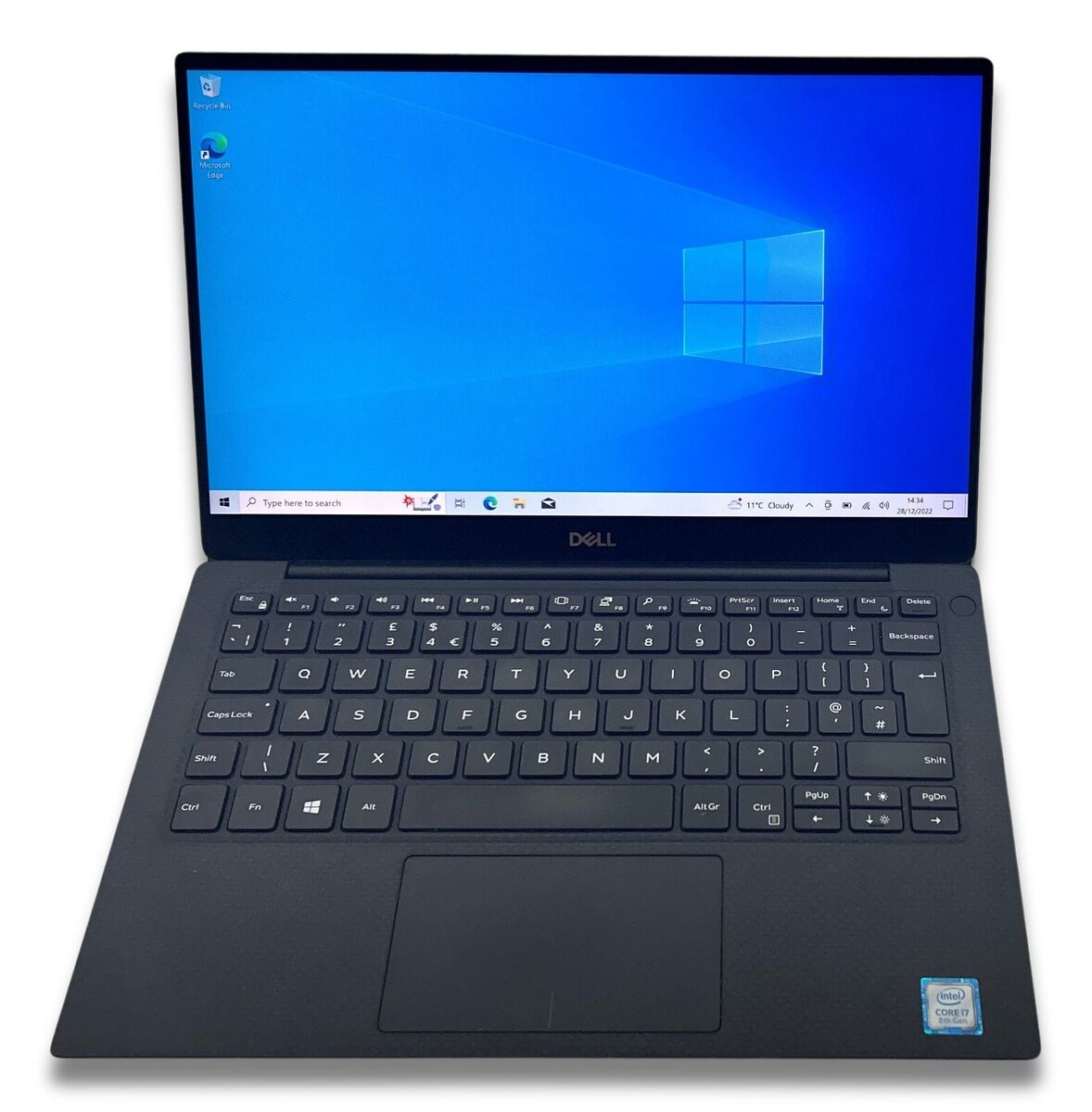 Dell XPS 13 9370 I7 8th Gen 1.8 Ghz Quad Core Laptop