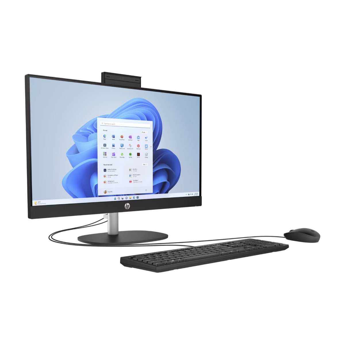 HP 23.8" Ryzen 5 7520U 2.8 Ghz Quad Core All In One PC System