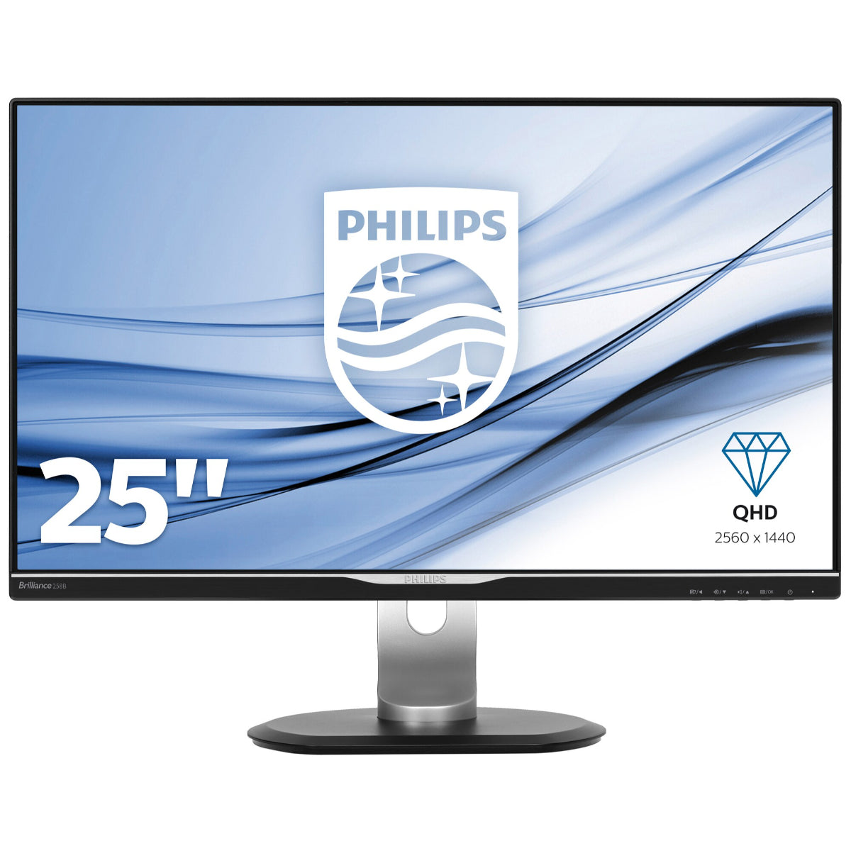 Philips Brilliance 25 Inch QHD LED IPS Monitor (B Grade)