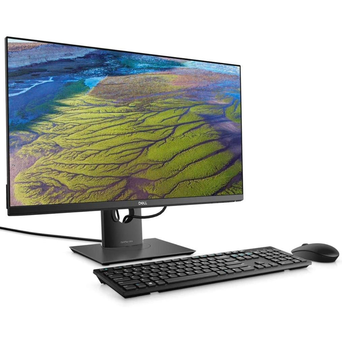 Dell Optiplex 7070 Ultra I5 8th Gen 1.6 Ghz All in One PC + 24 Inch Monitor