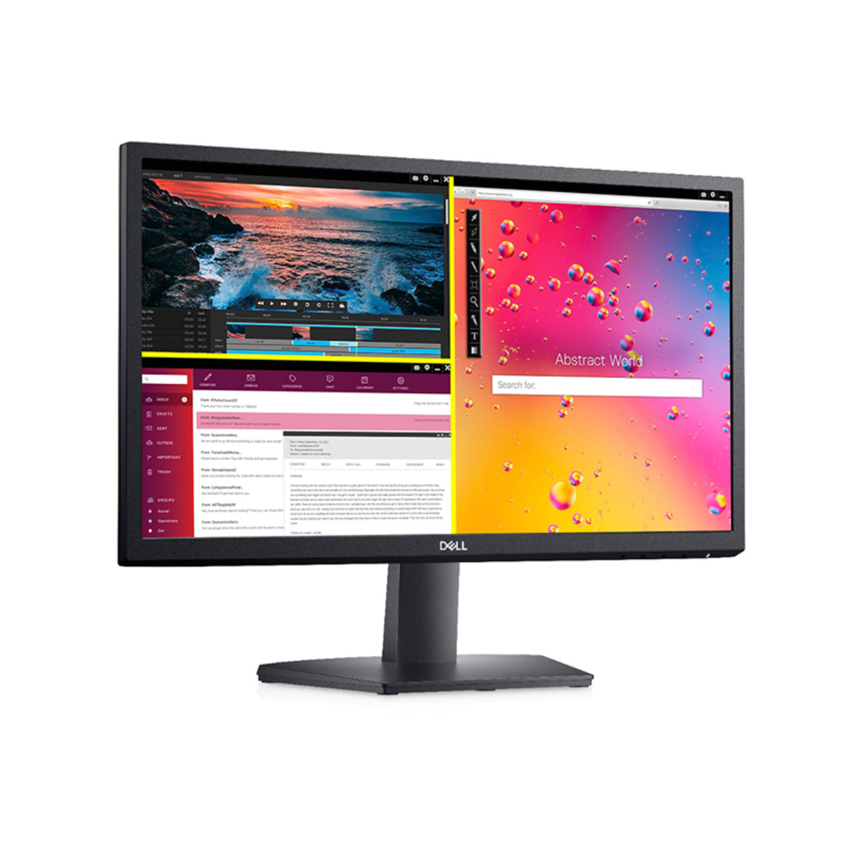 Dell Optiplex 7060 I5 8th Gen 3.0 Ghz Six Core PC + 24 Inch Monitor