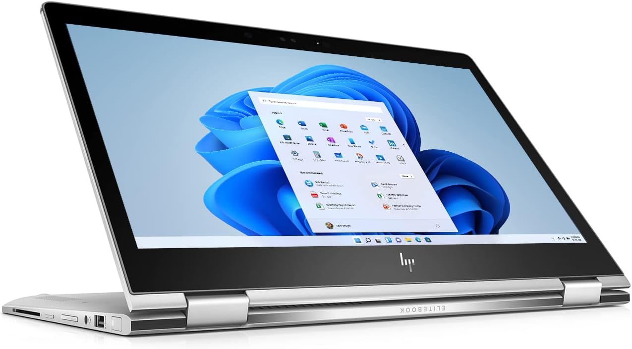 HP EliteBook x360 1030 G3 Intel I5 8th Gen 1.7 Ghz Quad Core Touchscreen Laptop (B Grade)