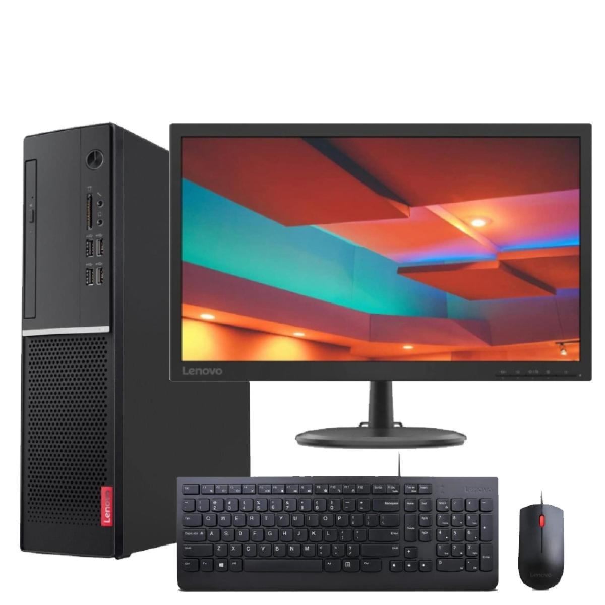 Lenovo V530S  I5 9th Gen 2.9 Ghz Six Core PC + 22 Inch Monitor