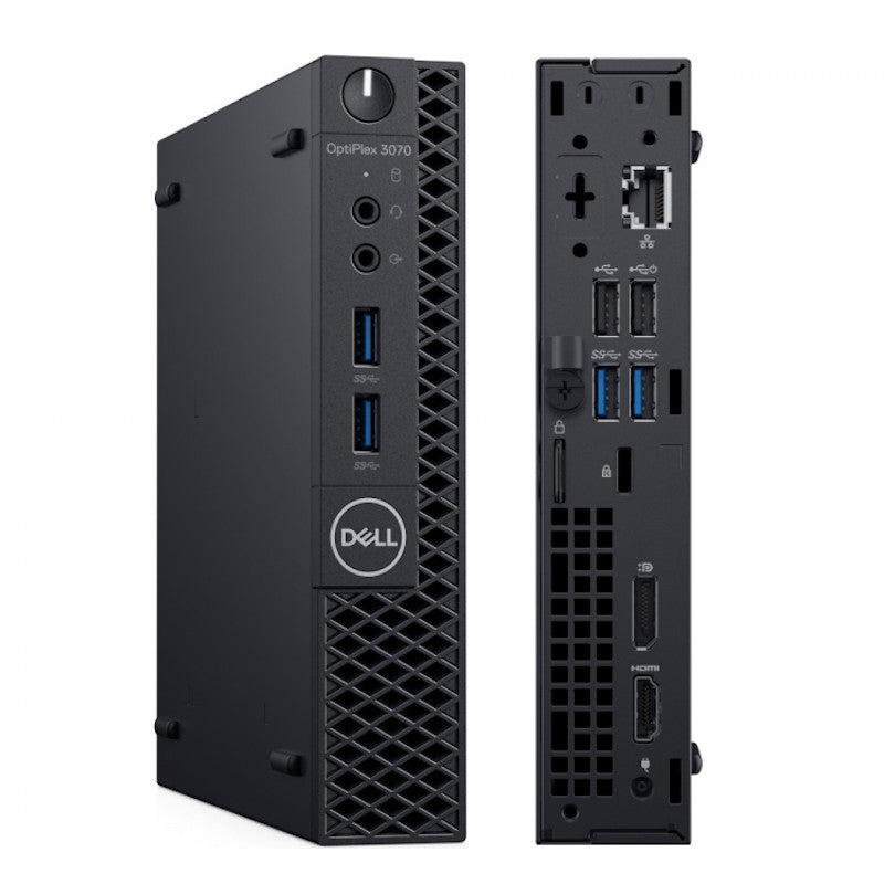 Dell Optiplex 3070 I5 9th Gen 2.2 Ghz Six Core Micro PC Unit + 22 Inch Monitor