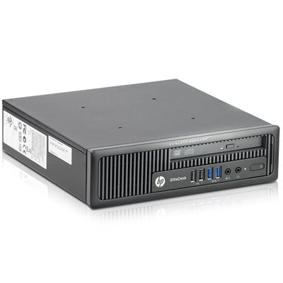 HP EliteDesk 800 G1 I5 2.9 GHz Quad Core Ultra Small PC + 22 Inch Monitor